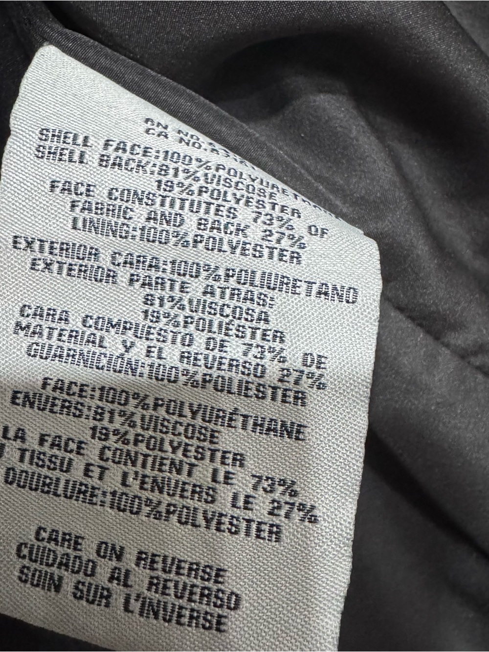 Levi’s Men’s 2XL Black Faux Leather Trucker Jacket Snap Zip Vegan Moto Coat - Picture 8 of 11